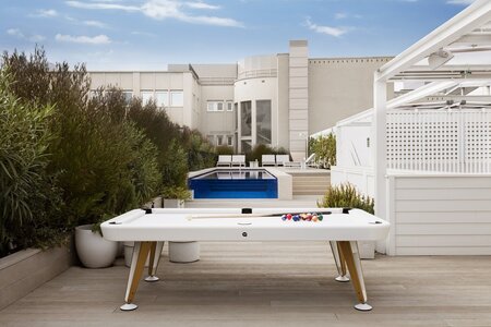RS Barcelona Diagonal Pool Table Outdoor - Sportgeräte