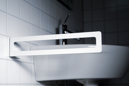 Radius Handtuchhal ter Weiss
