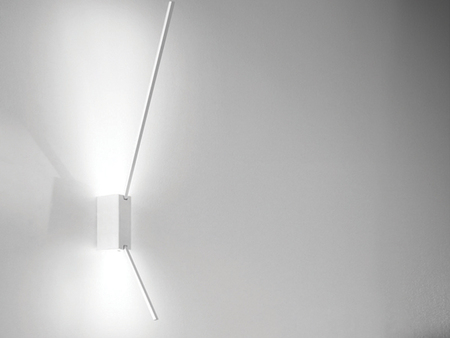 Icone Minitallux Spillo 2.40 Wand- oder Deckenleuchte, 40 cm Arm & 20 cm Arm