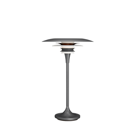 Belid Diablo Table Lamp Ø300 H484 - Oxide Gray