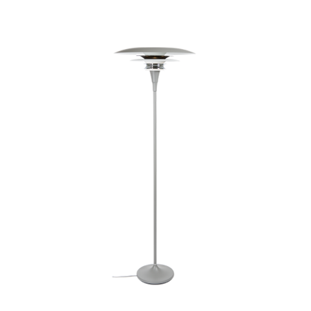 Belid Diablo Floor Lamp Ø500 H1492 - Gray/Glossy Black