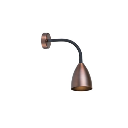 Belid Trotsig Wall Lamp Ø104 H400 - Oxide