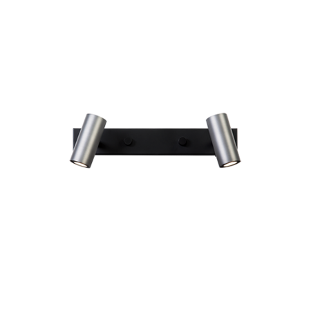 Belid Cato Wall Lamp Double L320 - Oxide Gray/Black