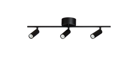 Belid Cato Slim 3 Spotlight Skena - Matte Black