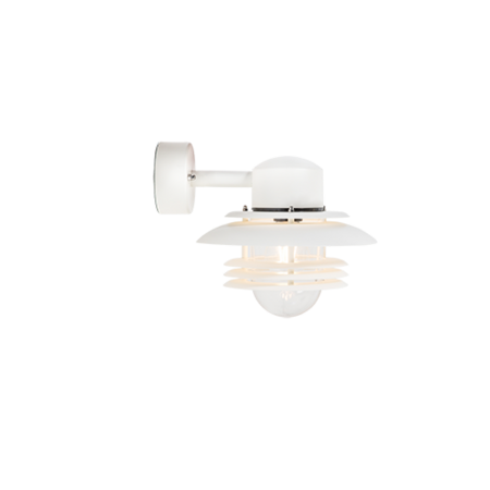 Belid Mira Wall Lamp IP23 Ø240 - White Texture