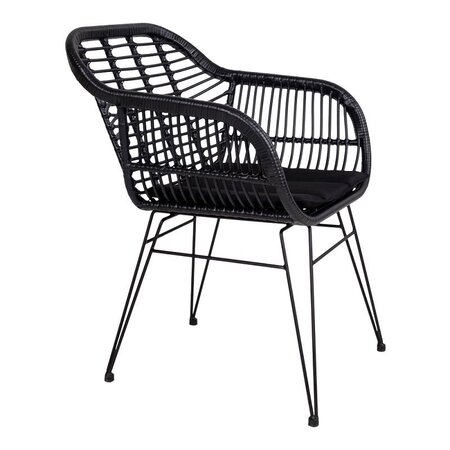 House N Trieste Armchair - Black