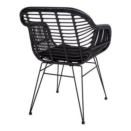 House N Trieste Armchair - Black