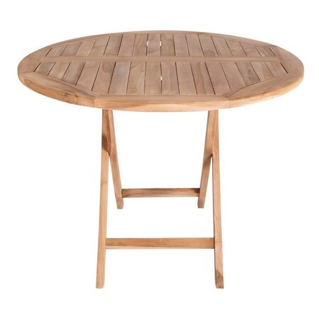 House N Oviedo Teak Dining Table  ø100 cm