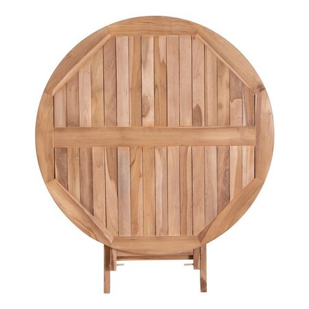 House N Oviedo Teak Dining Table  ø100 cm