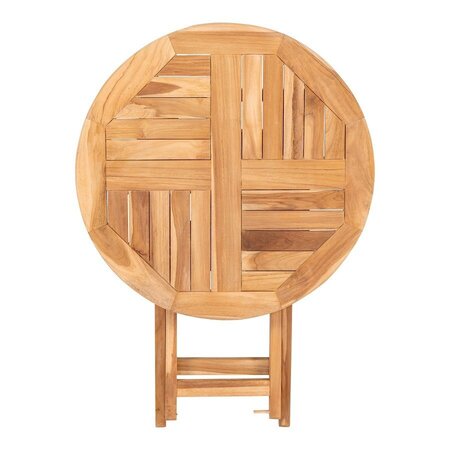 House N Oviedo Teak Dining Table  ø70 cm