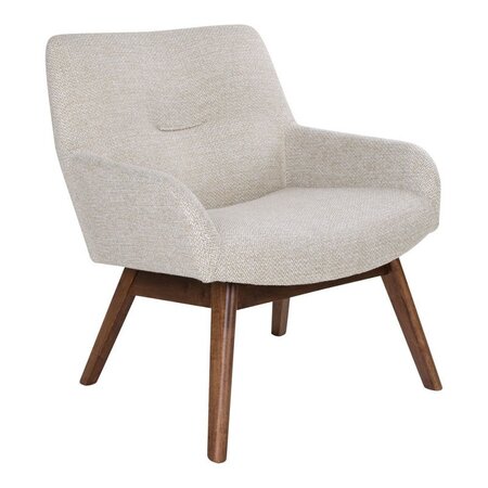 House N London Lounge Chair  - Sand / walnut legs