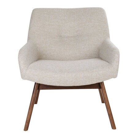 House N London Lounge Chair  - Sand / walnut legs