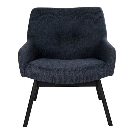 House N London Lounge Chair  - Dark grey / black legs