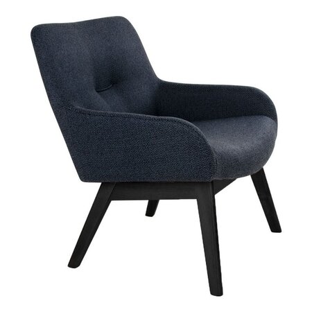 House N London Lounge Chair  - Dark grey / black legs