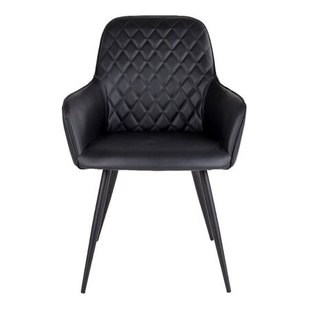 House N Harbo Dining Chair - black PU