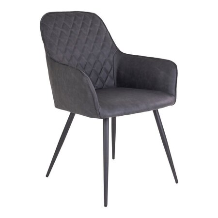 House N Harbo Dining Chair - dark grey PU