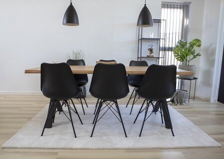 House N Oslo Dining Chair Black legs