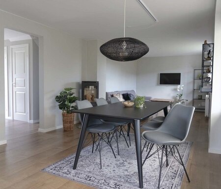 House N Oslo Dining Chair Black legs