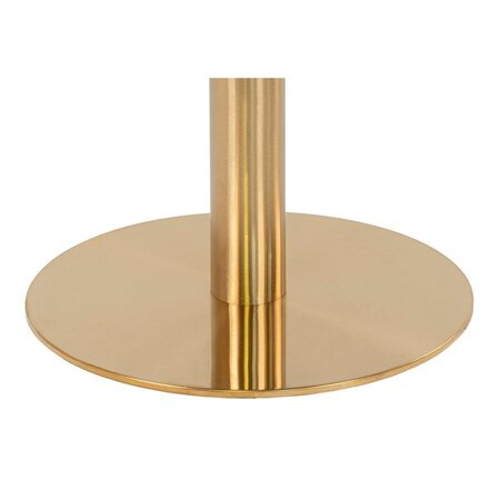 House N Bolzano Bar Table - Brass Base