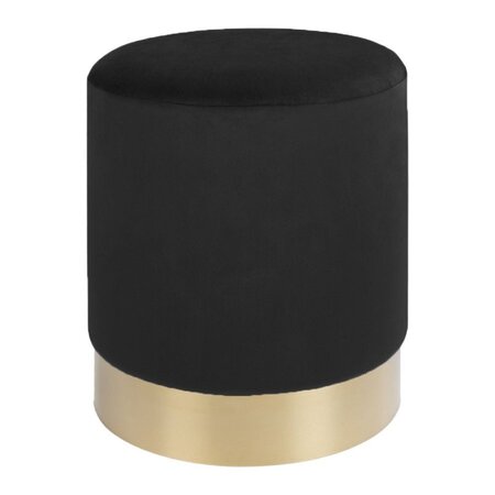 House N Gamby Pouf - Black 