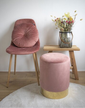 House N Gamby Pouf - Rose 