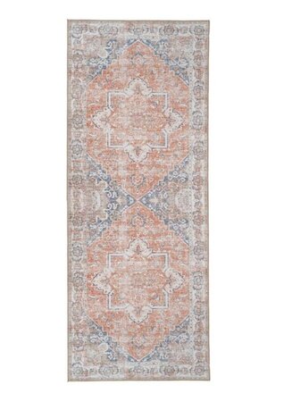 House N Havana Hallway Runner - Orange & Blue