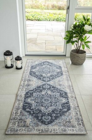 House N Havana Hallway Runner - Blue