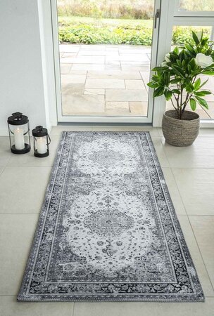House N Havana Hallway Runner - Black & White