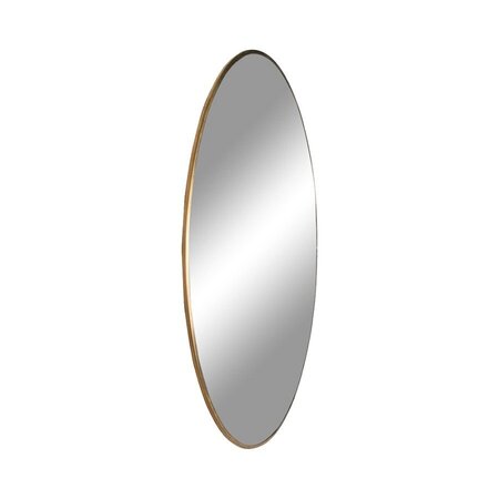 House N Jersey Mirror - Round - 80 cm brass