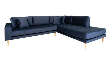 House N Lido Corner Sofa W. Open End - Right facing - Blue
