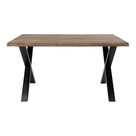 House N Toulon Dining Table - 140 x 95 cm  smoked oiled oak