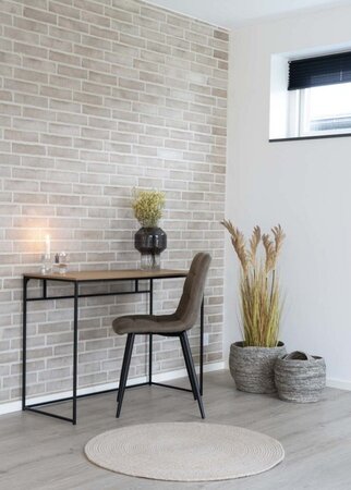 House N Vita Desk - Black / Oak