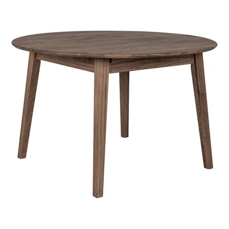 House N Metz Dining Table Built-in Extension Plate w. Butterfly Function -  Esstisch ausziehbar - Nature Smoked Oak