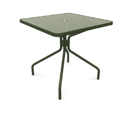 EMU Tisch Cambi 80x80cm - 17 Militärgrün