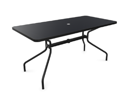 EMU Tisch Cambi 160x80cm - schwarz/matt 24