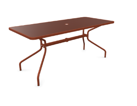 EMU Tisch Cambi 180x80cm - 26 Ahornrot