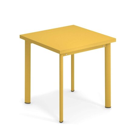 EMU Tisch Star Quadratisch klein - 62 curry - gelb