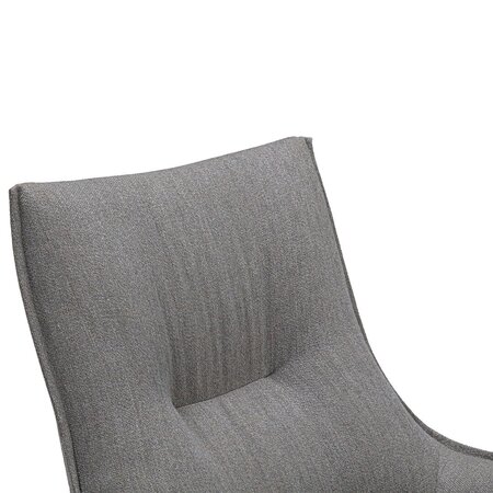 Wendelbo Aloe high back chair - Loungesessel - Black powder coated steel - Monta col. 06