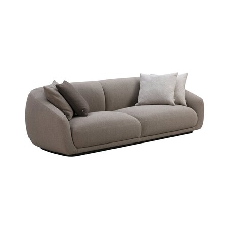 Wendelbo Montholon 2.5 Sitzer Sofa - Black Stained Oak - Cuddle Col. 04