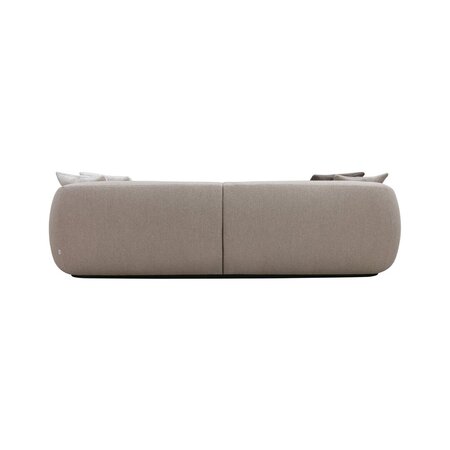Wendelbo Montholon 3 Sitzer Sofa - Black Stained Oak - Cuddle Col. 04