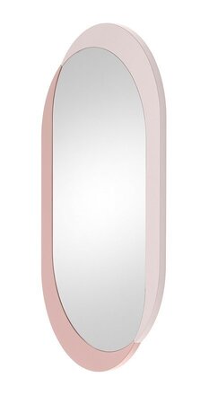 Kimo Wandspiegel Medium- Dusky rose / shell