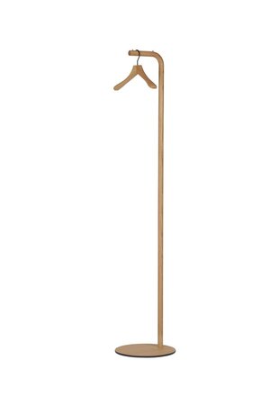Schönbuch Bow-Garderobenständer aus Massivholz-Eiche natur