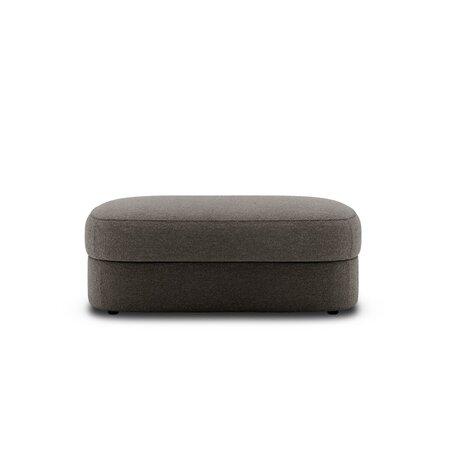 New Works Covent Pouf - Hocker - Medium - Dark Taupe