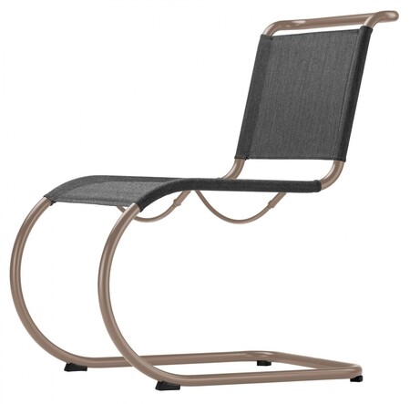 Thonet S 533 N All Seasons Outdoor Freischwinger - Warmgrau