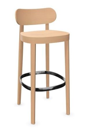 Thonet 118 MH Barhocker- Buche aufgehellt (TP 107) gebeizt