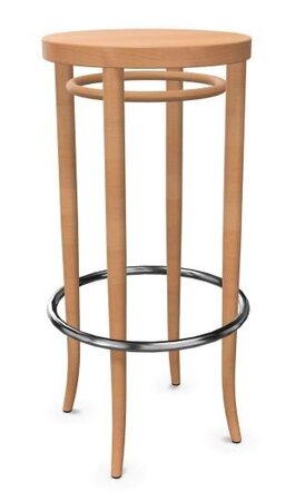 Thonet 204 MH | Barhocker- Buche natur (TP 17)