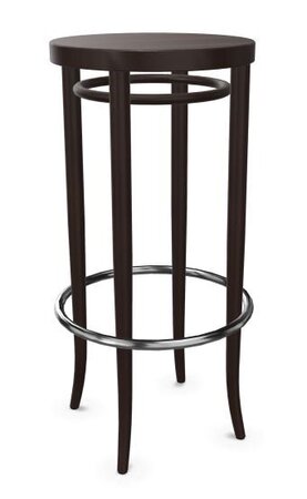Thonet 204 MH | Barhocker- Buche dunkelbraun (TP 89) gebeizt