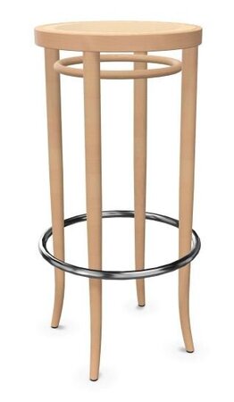 Thonet 204 RH | Barhocker- Buche aufgehellt (TP 107) gebeizt