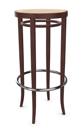 Thonet 204 RH | Barhocker- Buche mahagoni (TP 34) gebeizt