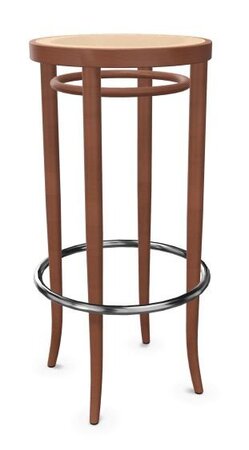 Thonet 204 RH | Barhocker- Buche kirschbaum (TP 44) gebeizt